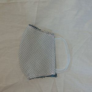 adult striped face mask